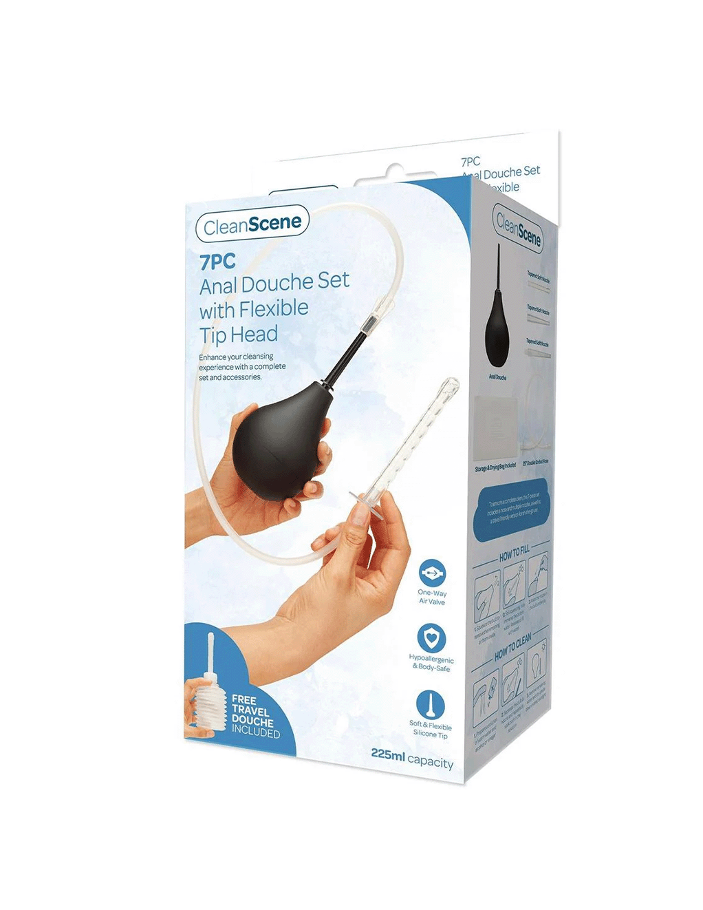 AquaClean 7pc Douche Set
