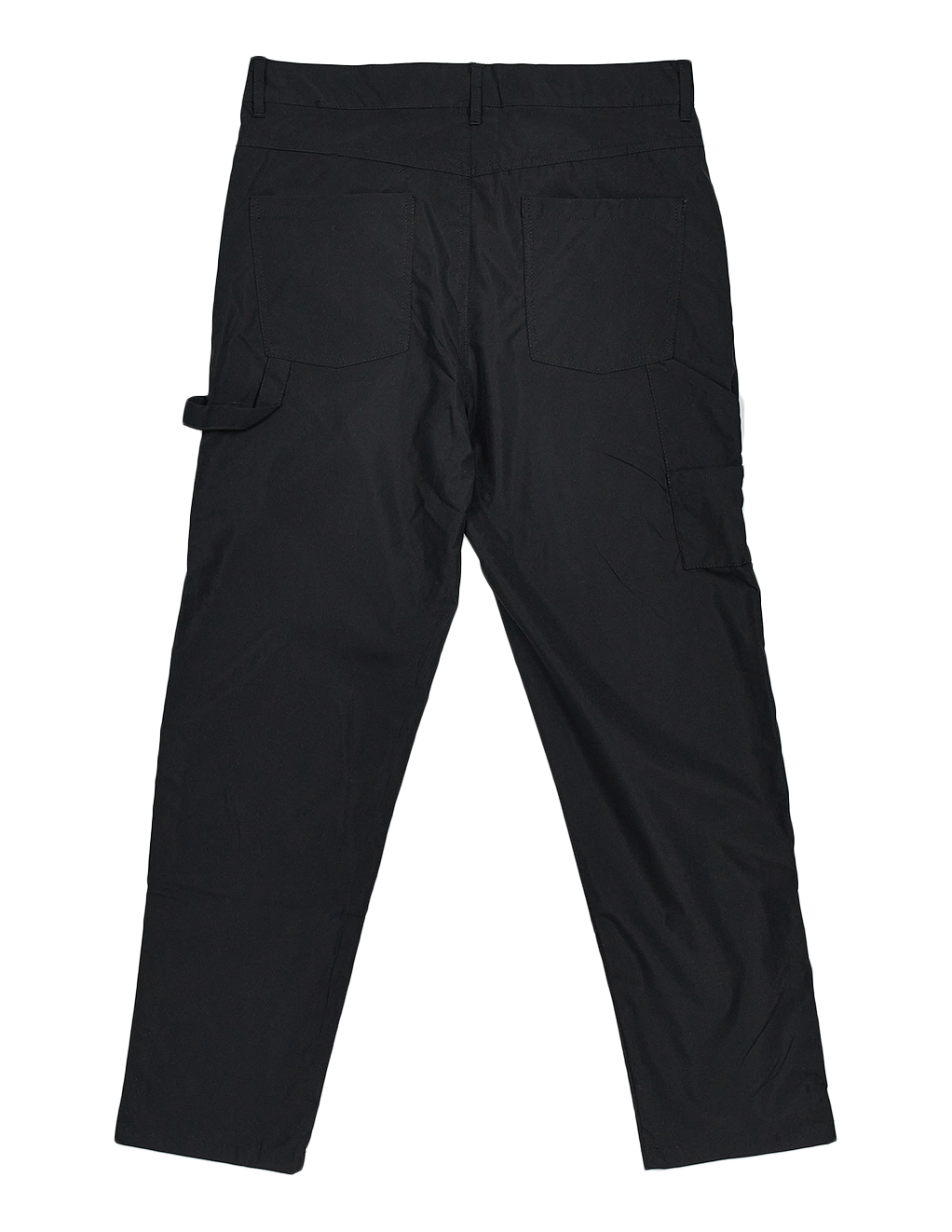 HUSTLER® Carpenter Pants - Black - Back