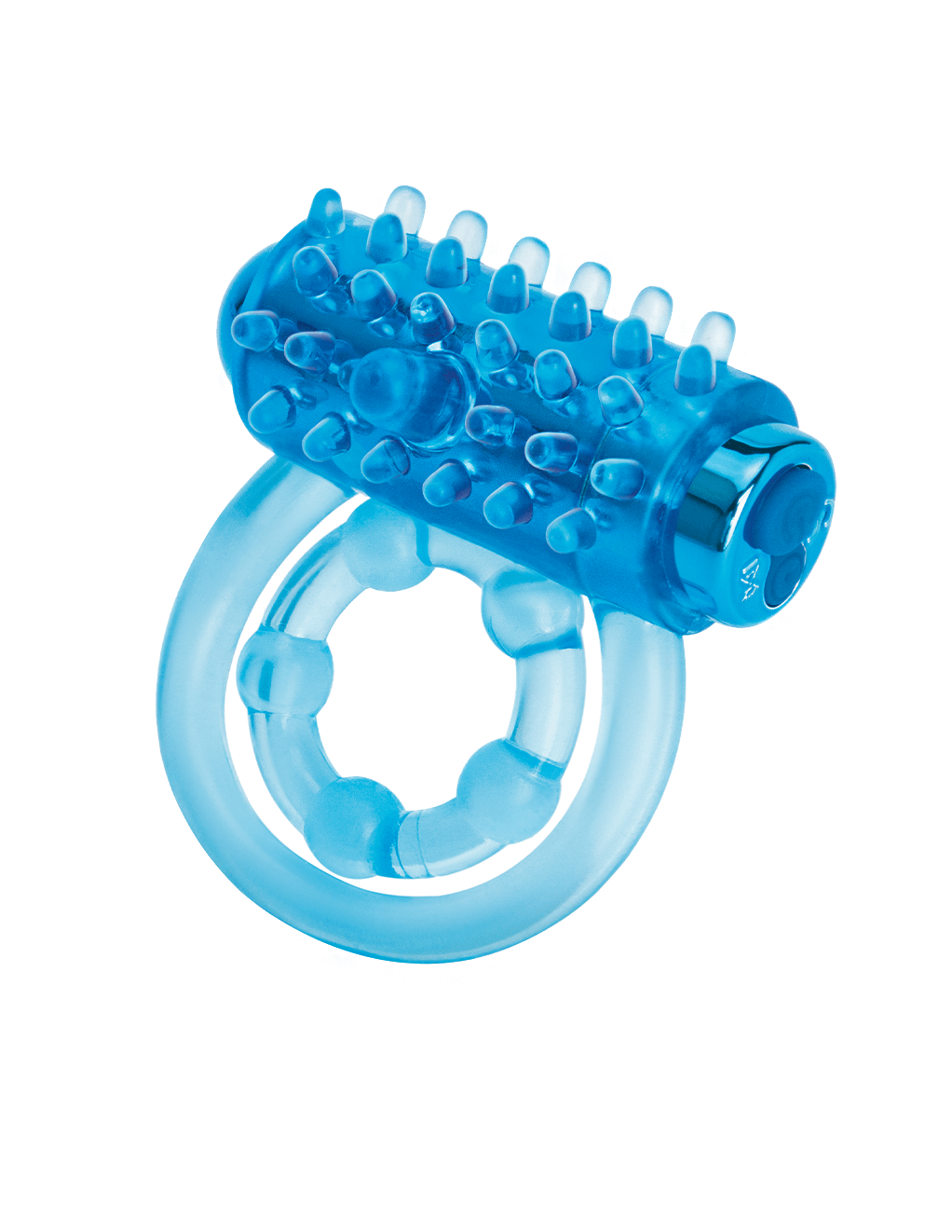 Bodywand Rechargeable Classic Duo Ring - Blue - Main