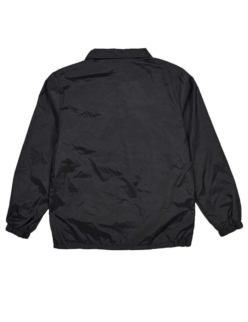HUSTLER® Coaches Jacket - Black - Back