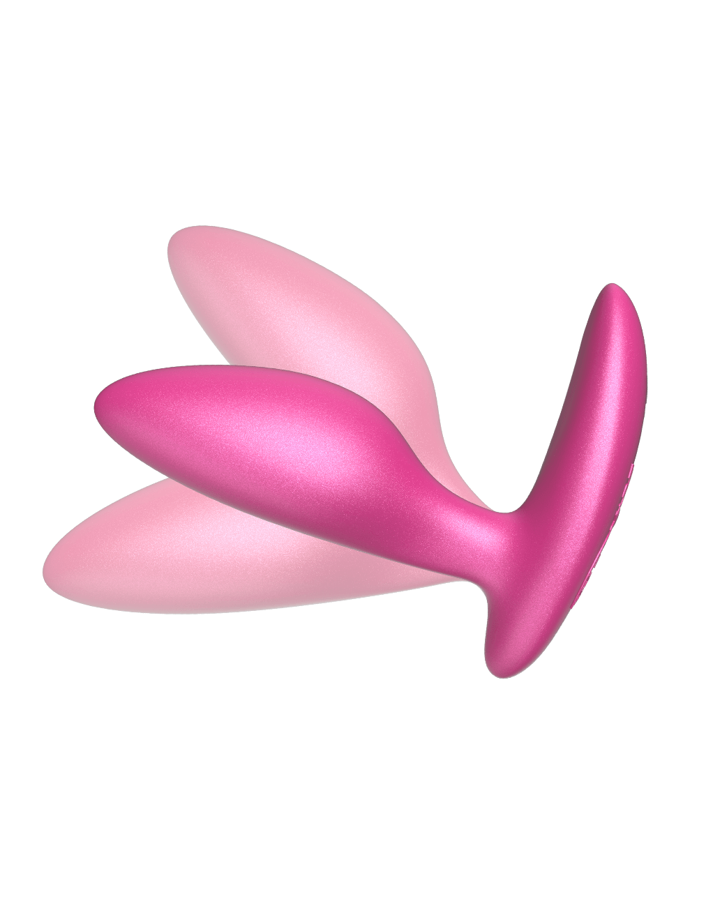 We-Vibe Ditto+ Bluetooth Anal Plug - Cosmic Pink - In Motion