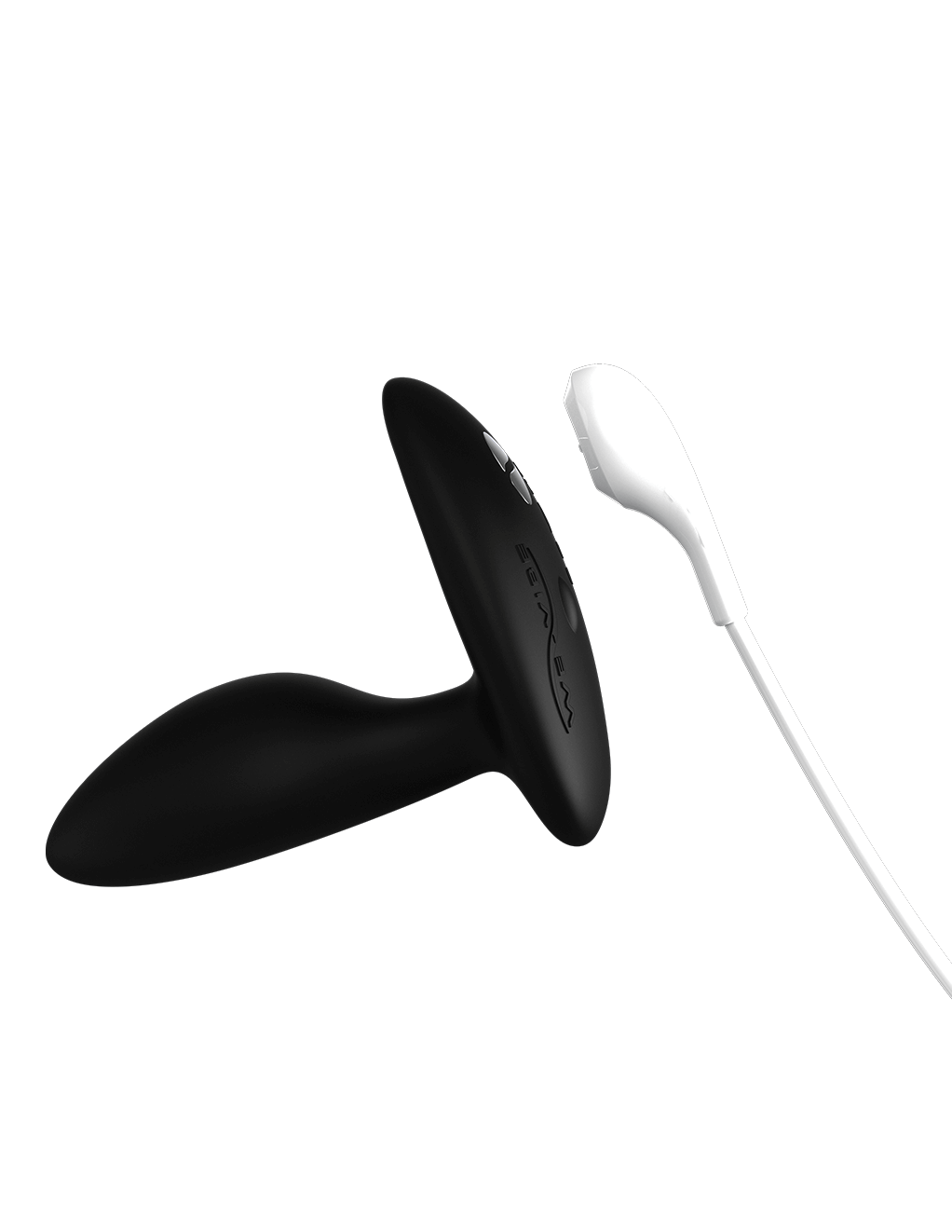 We-Vibe Ditto+ Bluetooth Anal Plug - Satin Black - With Charger