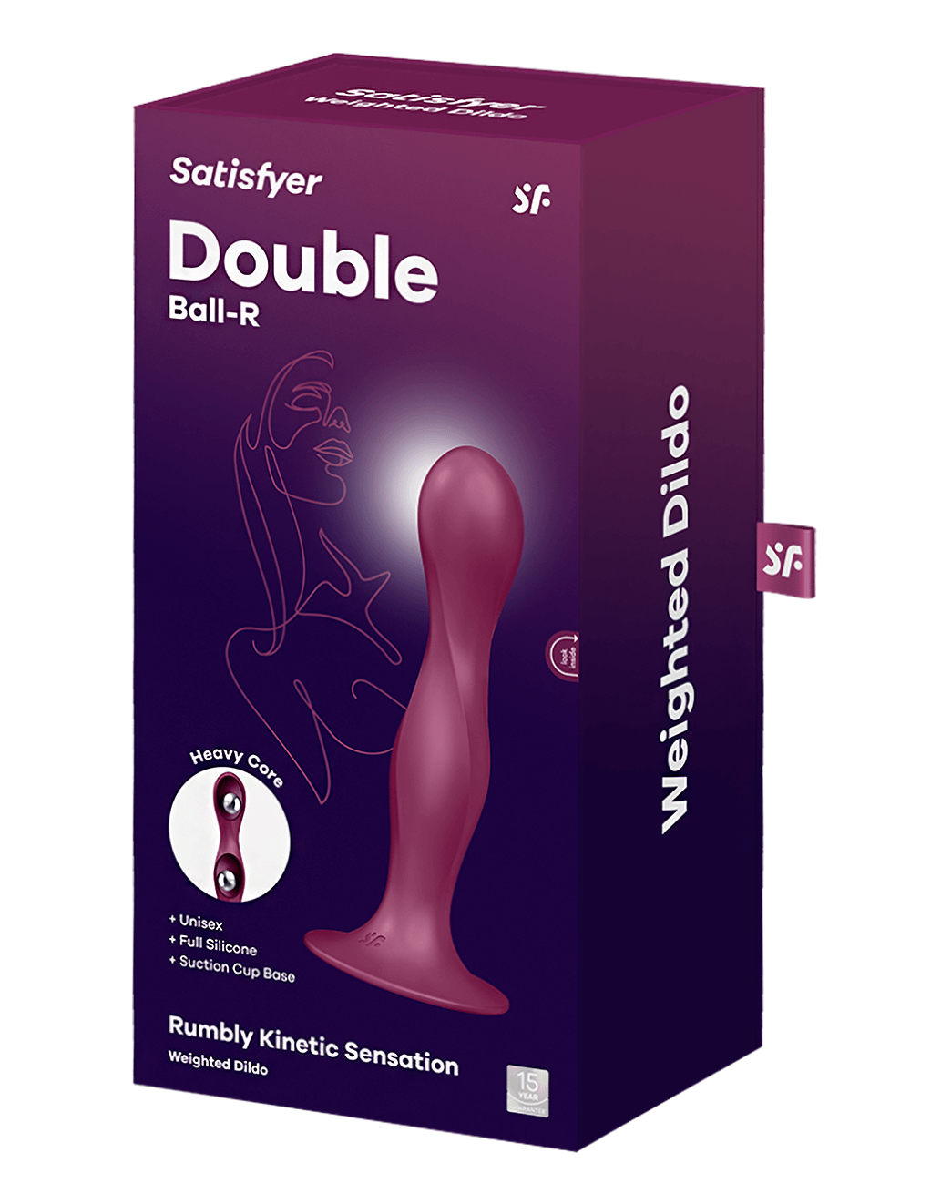 Satisfyer Double Ball-R - Red - Box
