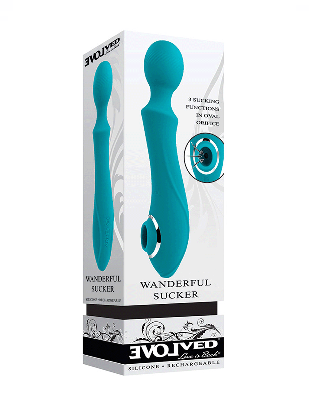 Evolved Wanderful Sucker Dual Ended Suction Vibrator