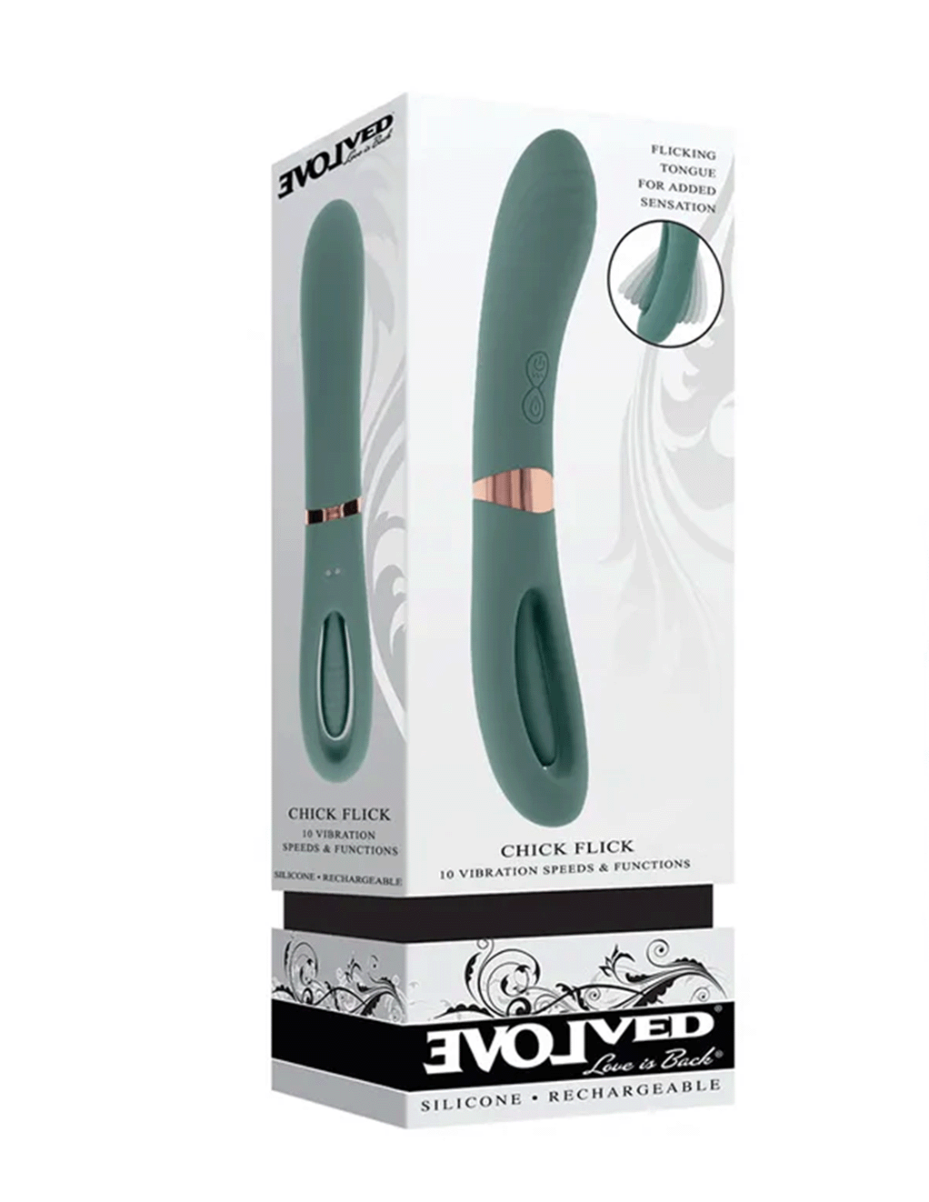 Evolved Chick Flick G-Spot Flicking Vibrator