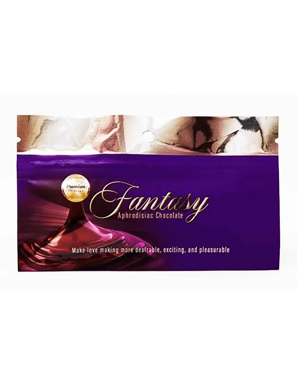 Fantasy Female Aphrodisiac Chocolate 1ct Package Front
