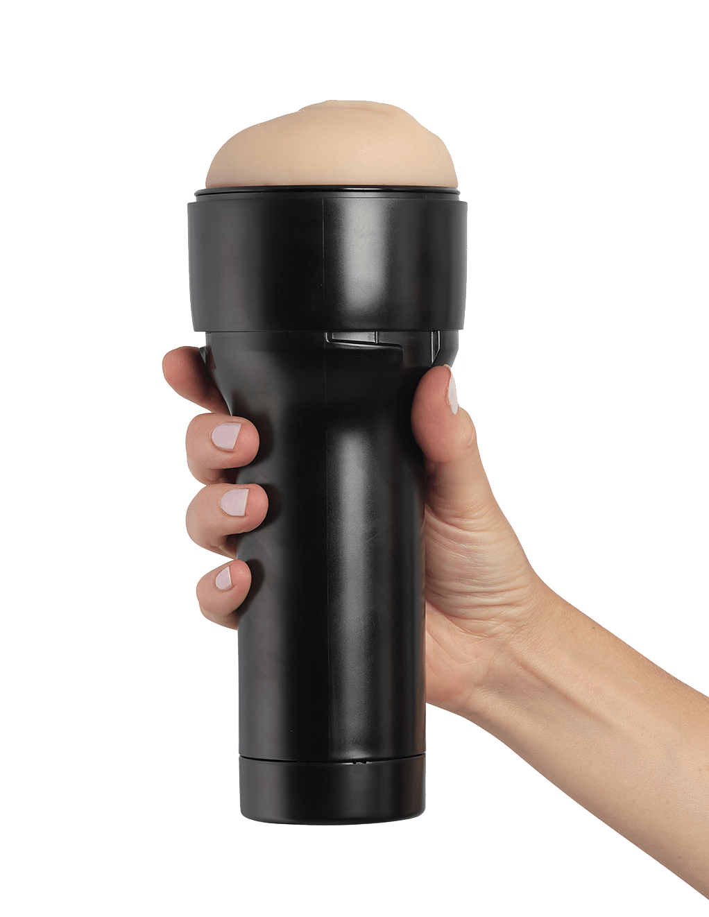 Kiiroo Feel Stroker Vagina - Vanilla - Upright In Hand