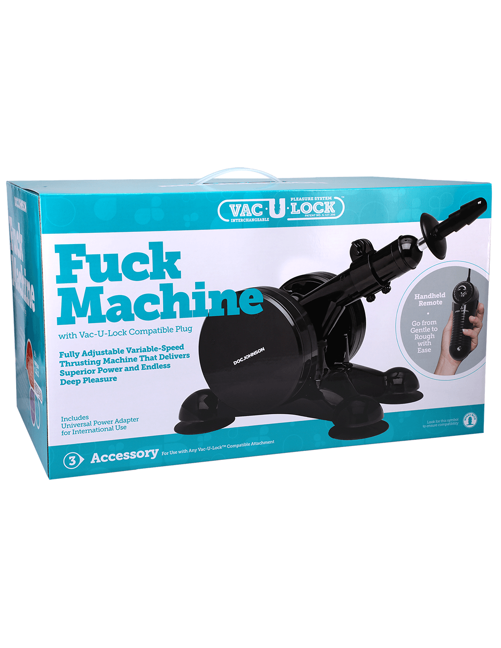 Vac-U-Lock Fuck Machine - Box Front