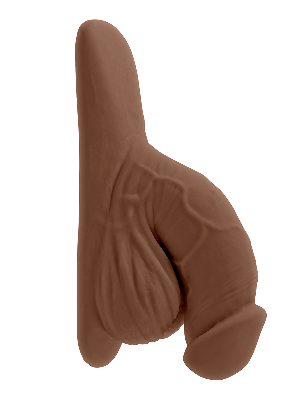 Gender X 4" Packer - Chocolate - Main