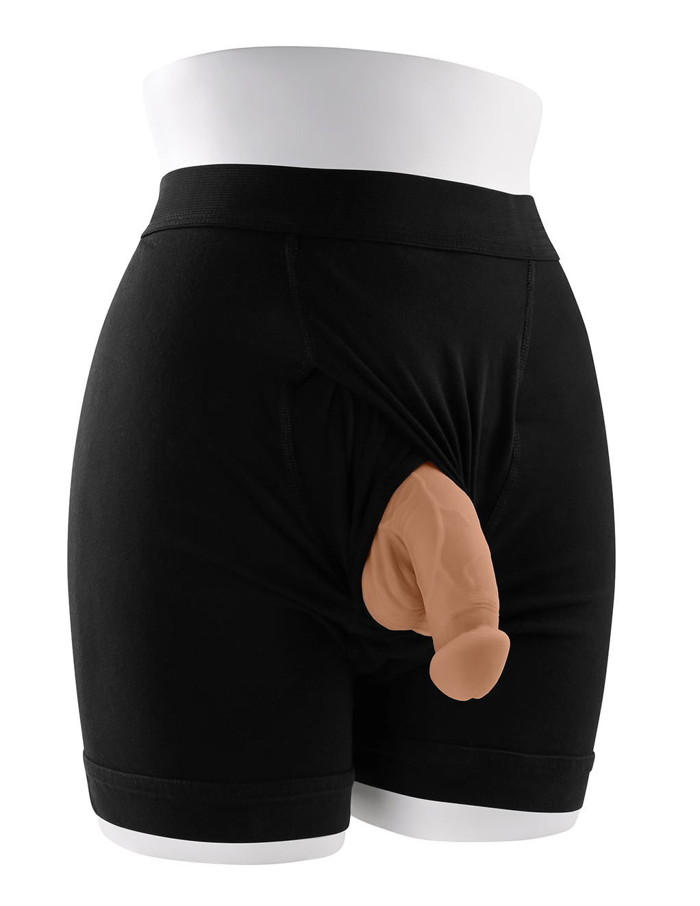 Gender X 4" Packer - Caramel - Underwear Display