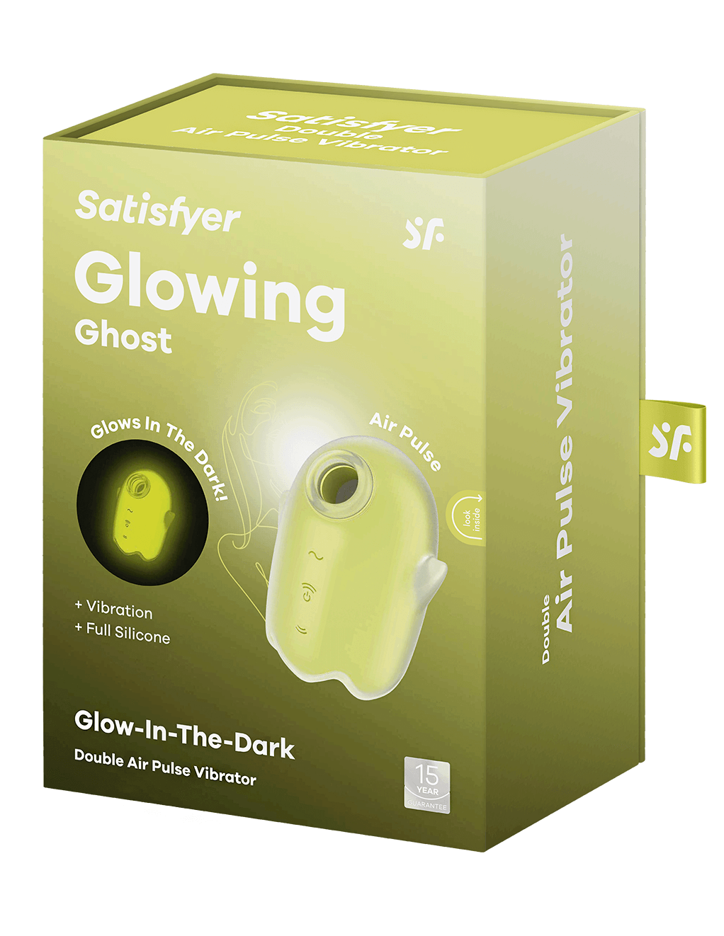 Satisfyer Glowing Ghost Air Pulse Clitoral Vibrator | Sex Toys at Hustler Hollywood Satisfyer Glowing Ghost Air Pulse Clitoral Vibrator | Sex Toys at Hustler Hollywood