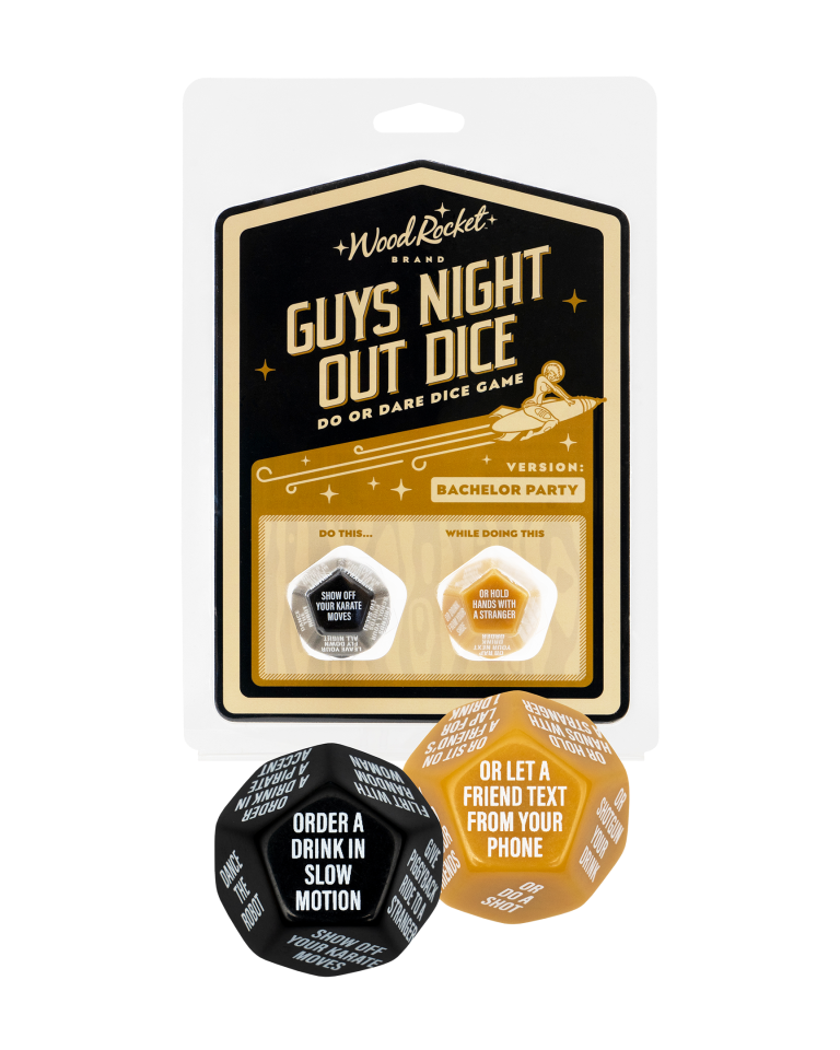 Guys Night Out Dice: Bachelor Party