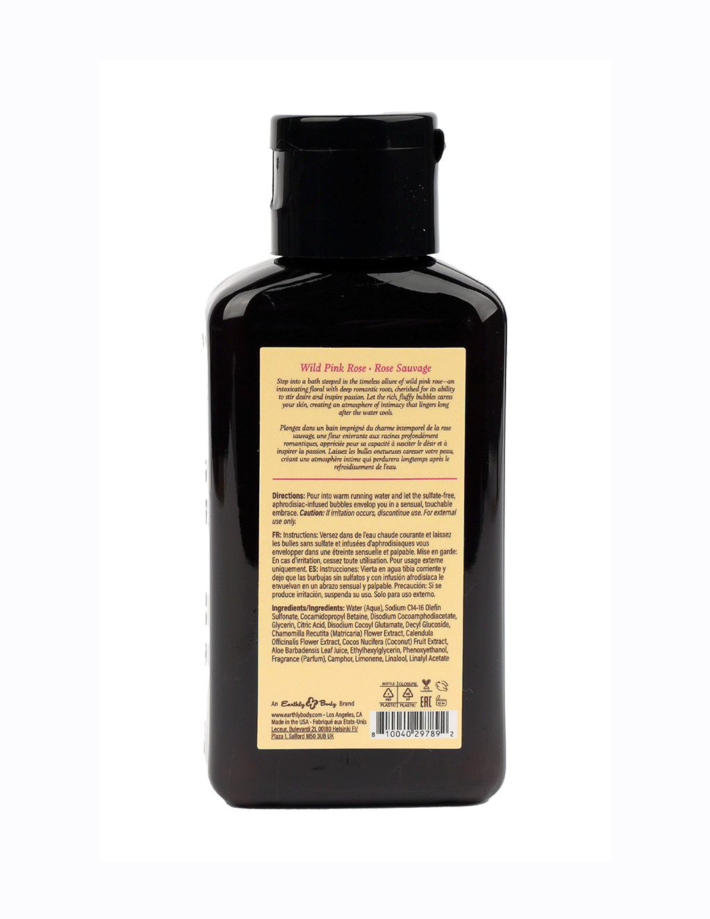 Hemp Seed At Night Bubble Bath Wild Pink Rose
