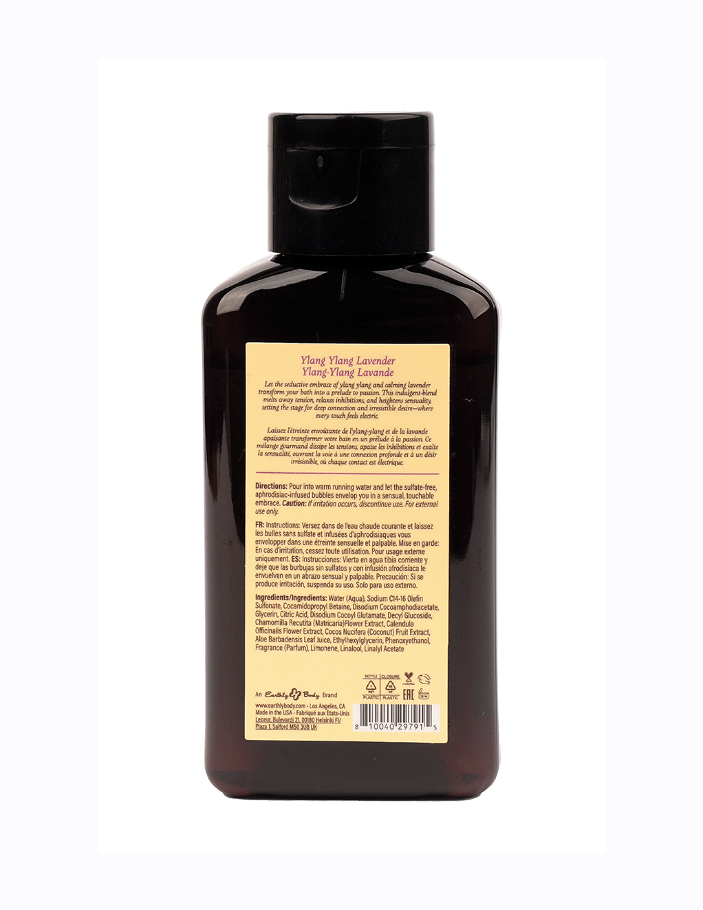Hemp Seed At Night Bubble Bath Ylang Ylang Lavender