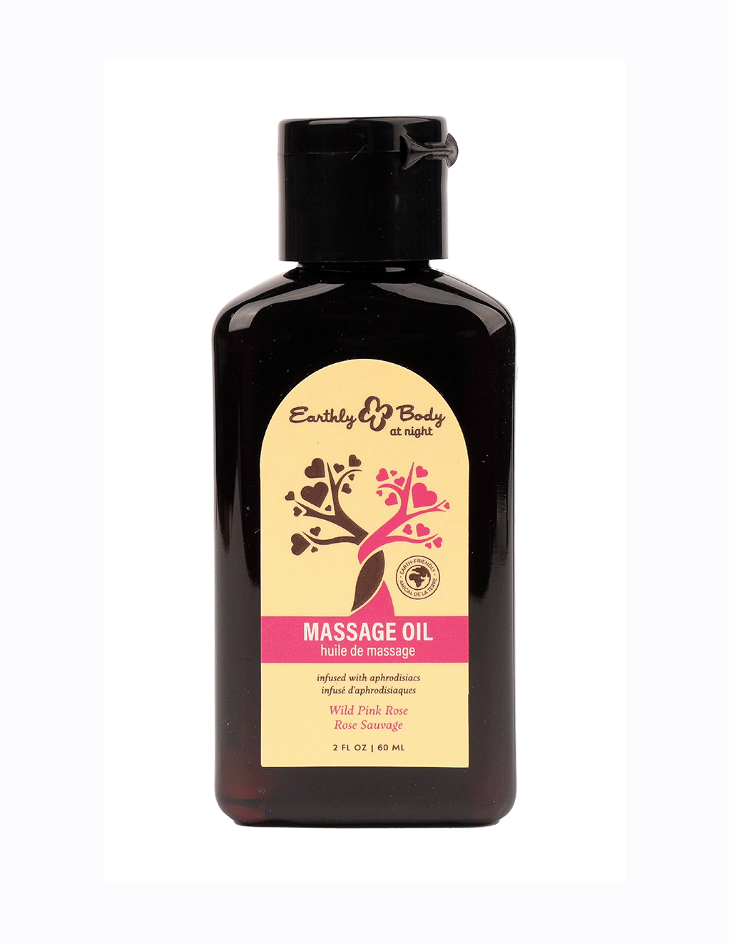 Hemp Seed At Night Massage Oil Wild Pink Rose