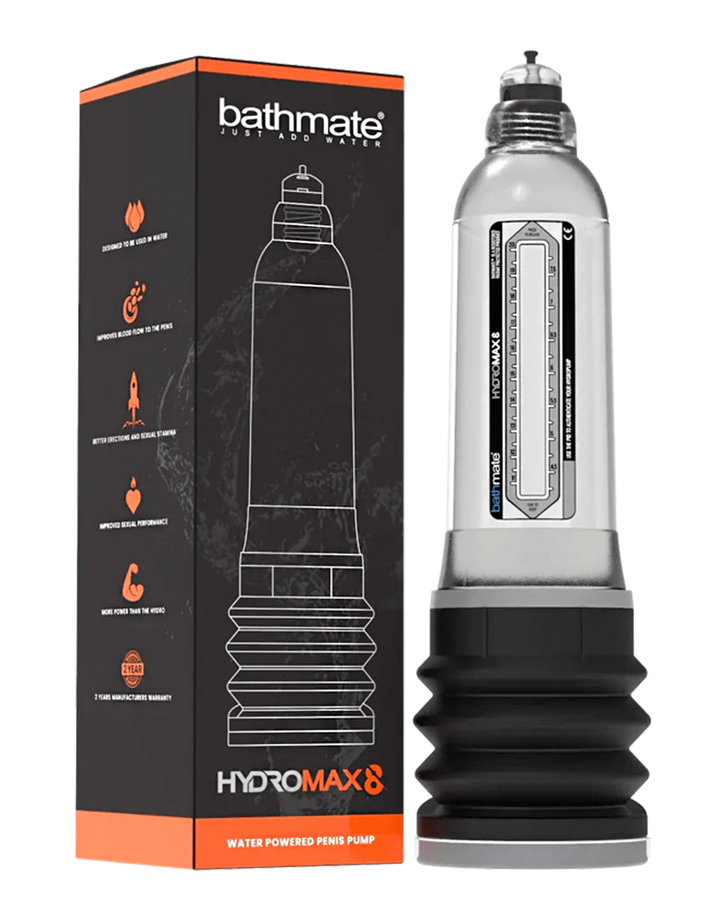 Bathmate Hydromax 8 Penis Pump - Product w/ Box