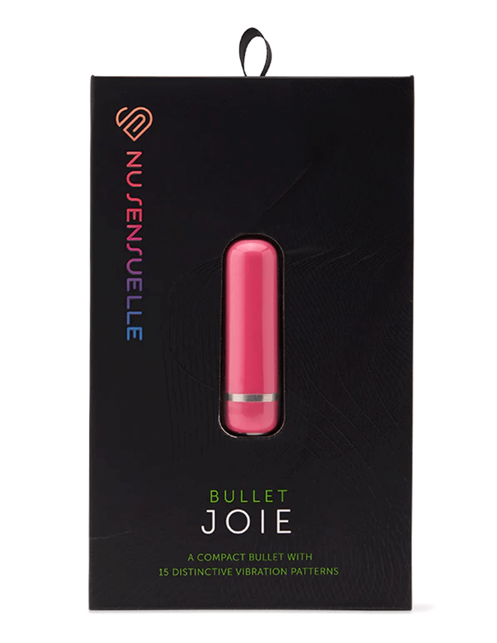 Nu Sensuelle Joie 15 Function Bullet - Pink - Box Front