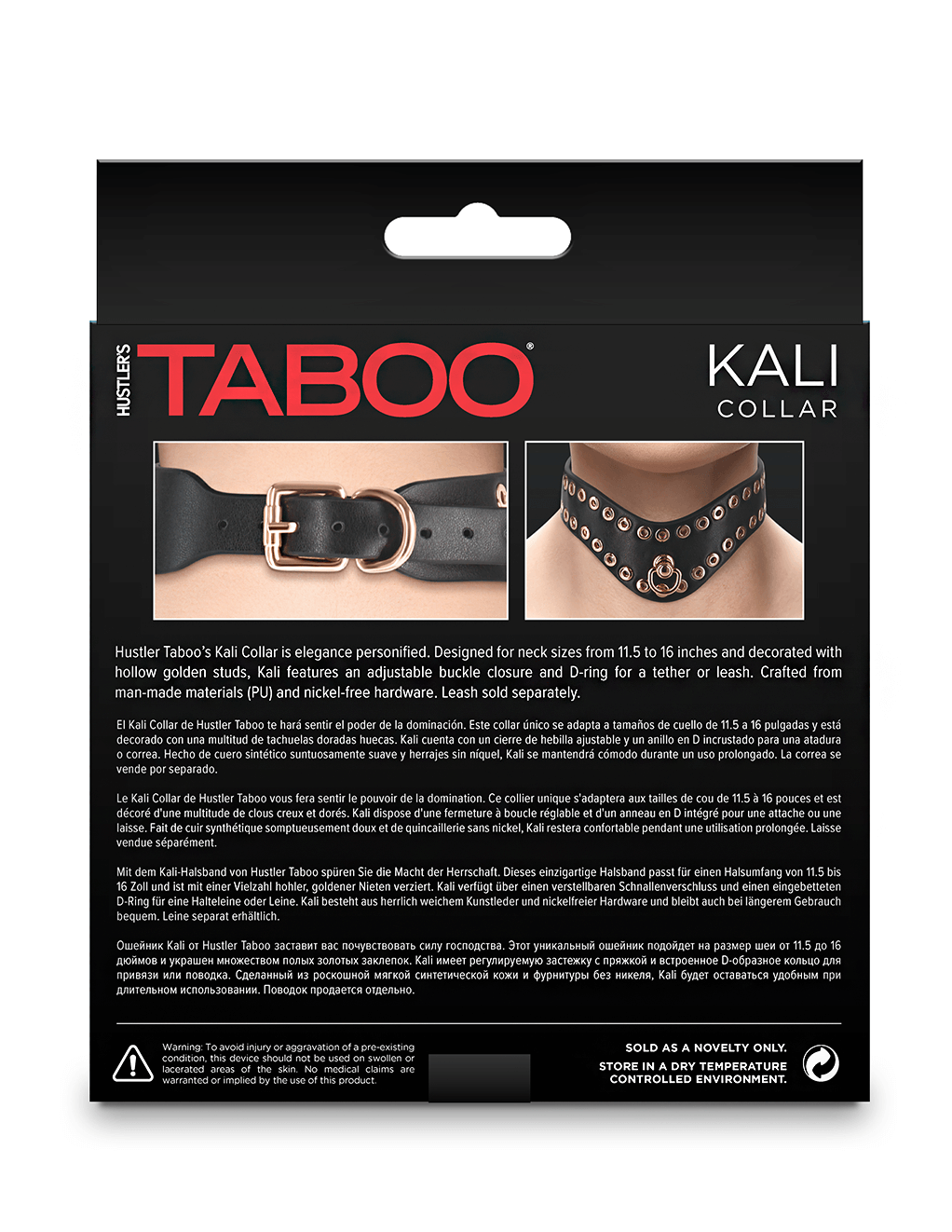 Taboo Kali Collar - Box - Back
