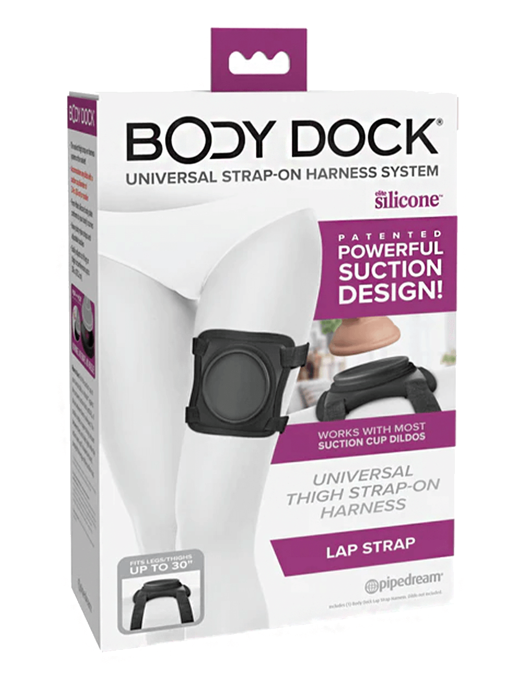 Body Dock Lap Strap - Black - Box