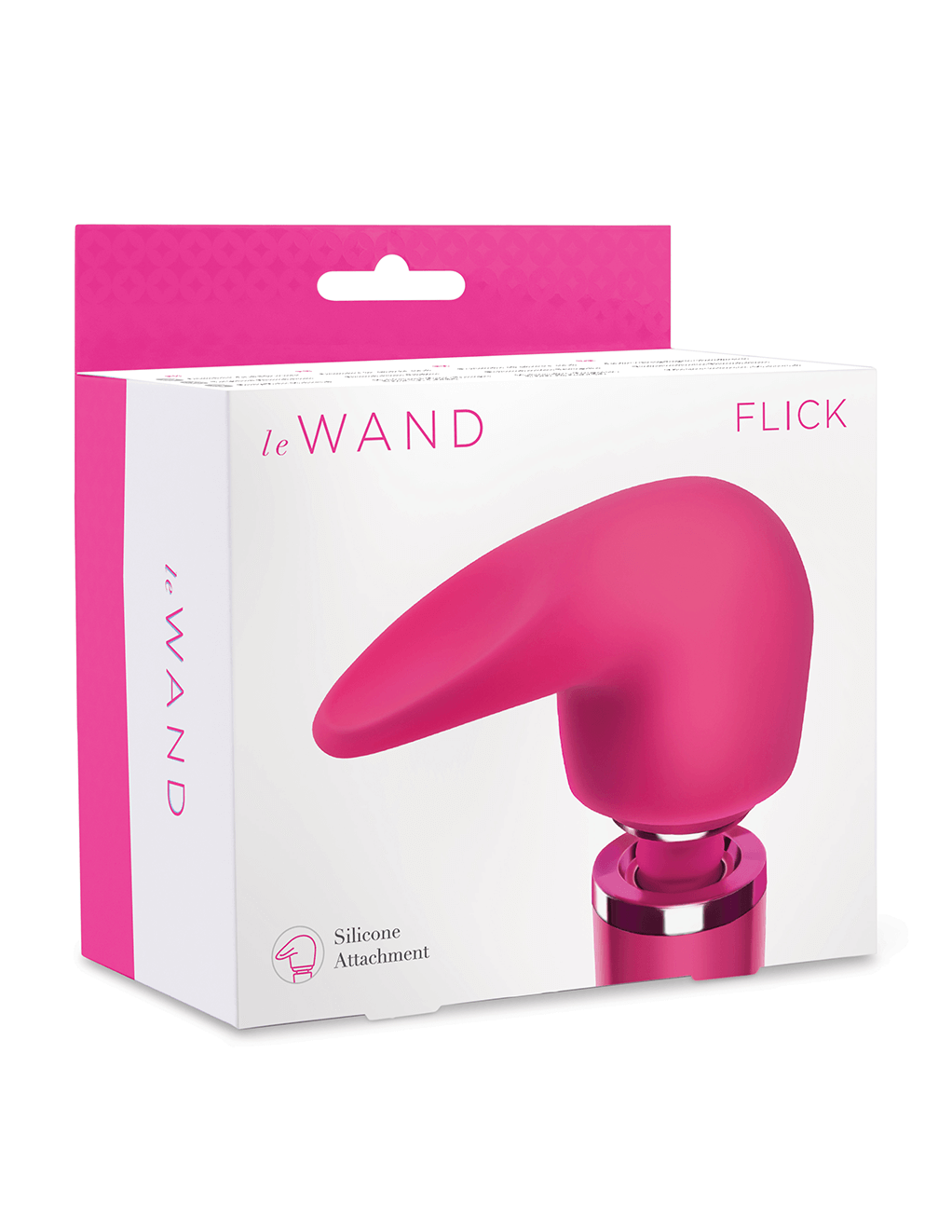 Le Wand Flick Attachment - Pink - Box