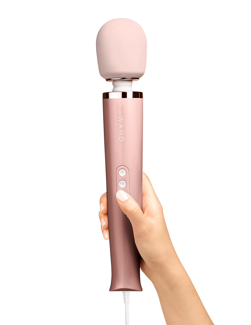 Le Wand Plug-In Wand Massager - Rose Gold