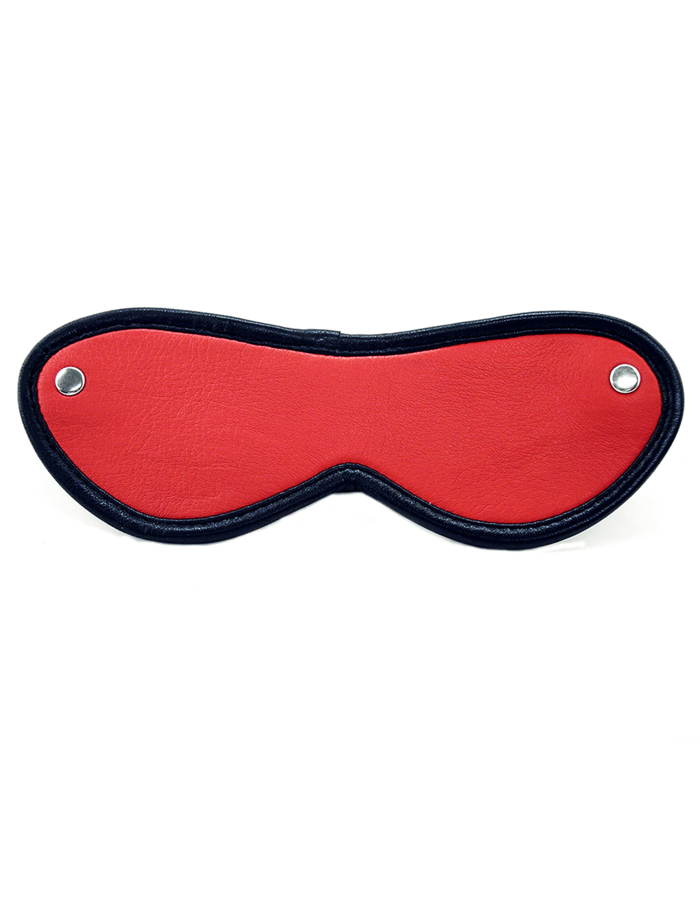 Rouge Leather Blindfold - Red