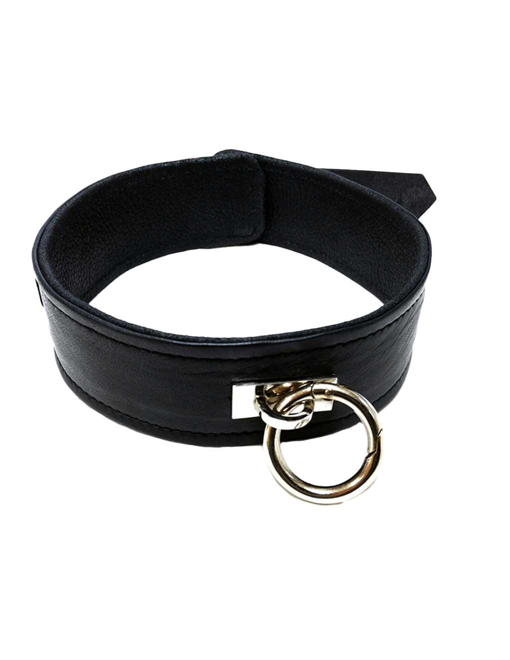 Rouge Leather Collar - Black - Main