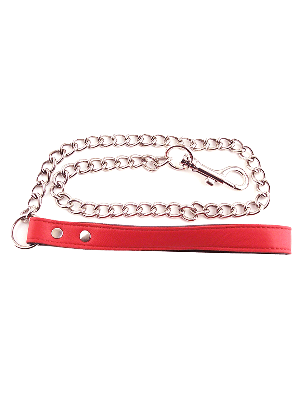 Rouge Leather Lead - Red - Main