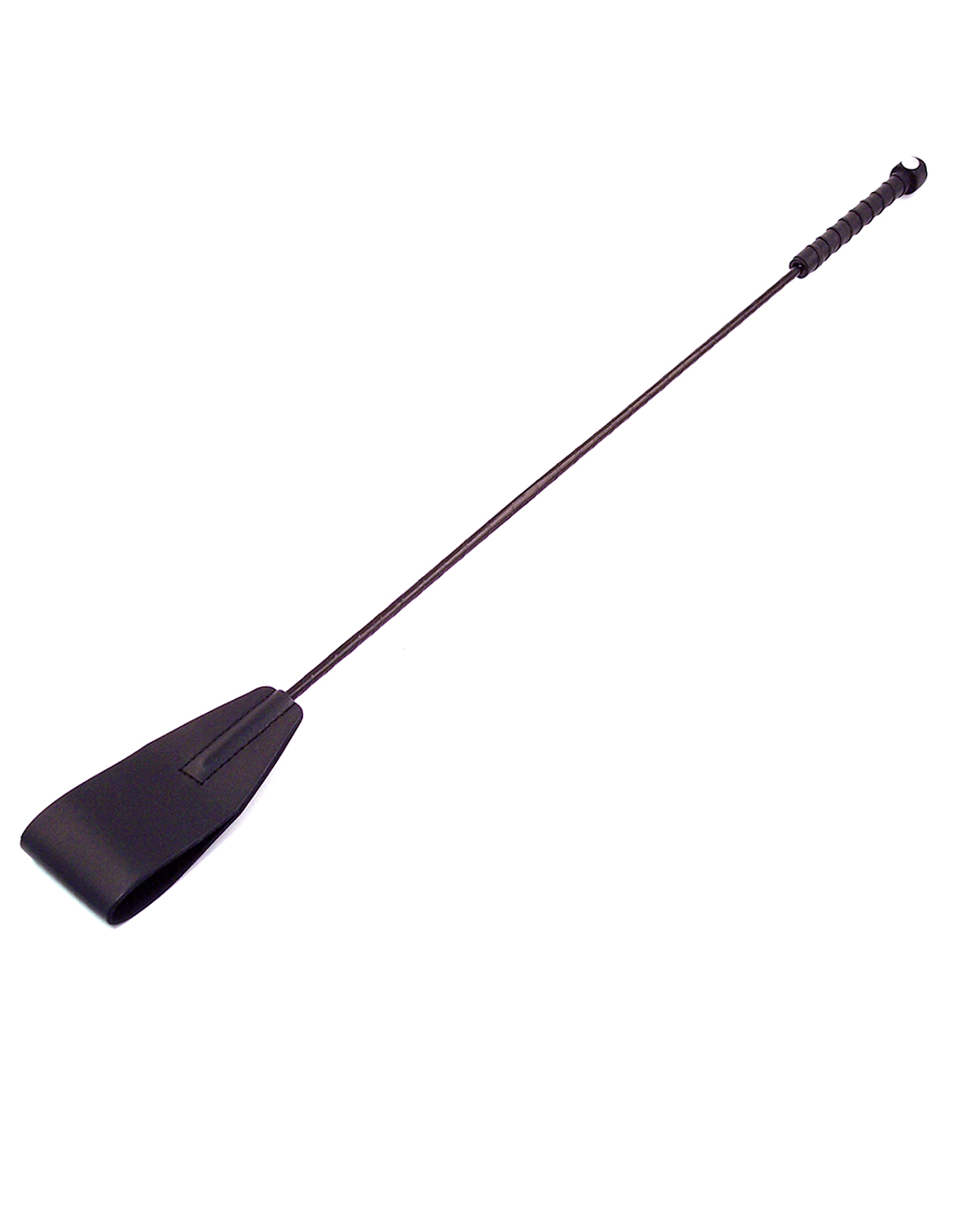 Rouge Leather Riding Crop - Black - Main