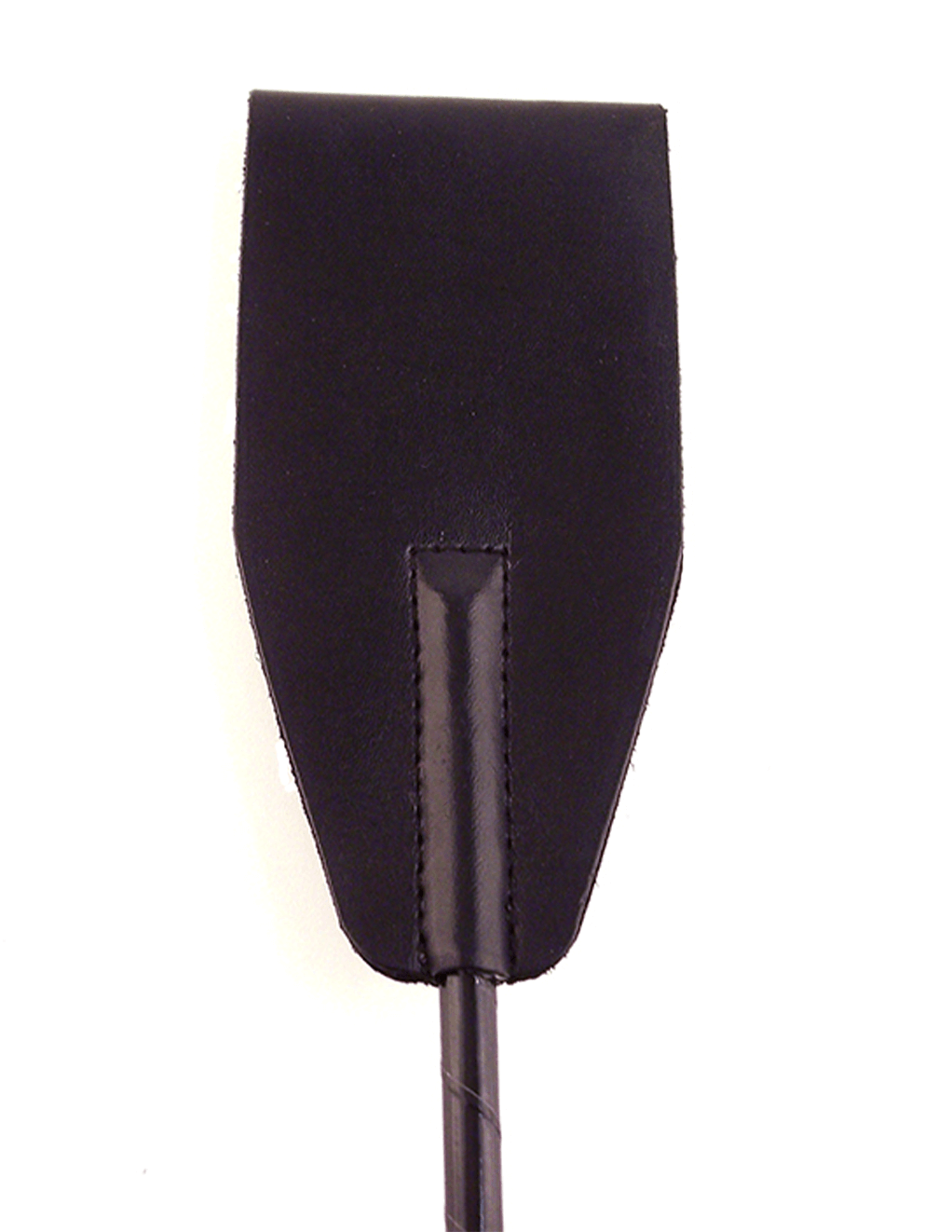 Rouge Leather Riding Crop - Black - Detail