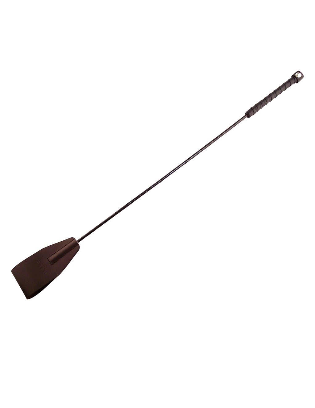 Rouge Leather Riding Crop - Brown - Main