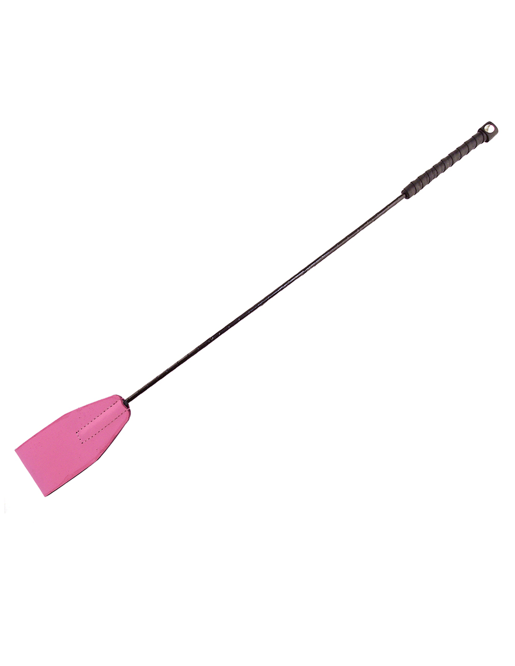 Rouge Leather Riding Crop - Pink - Main