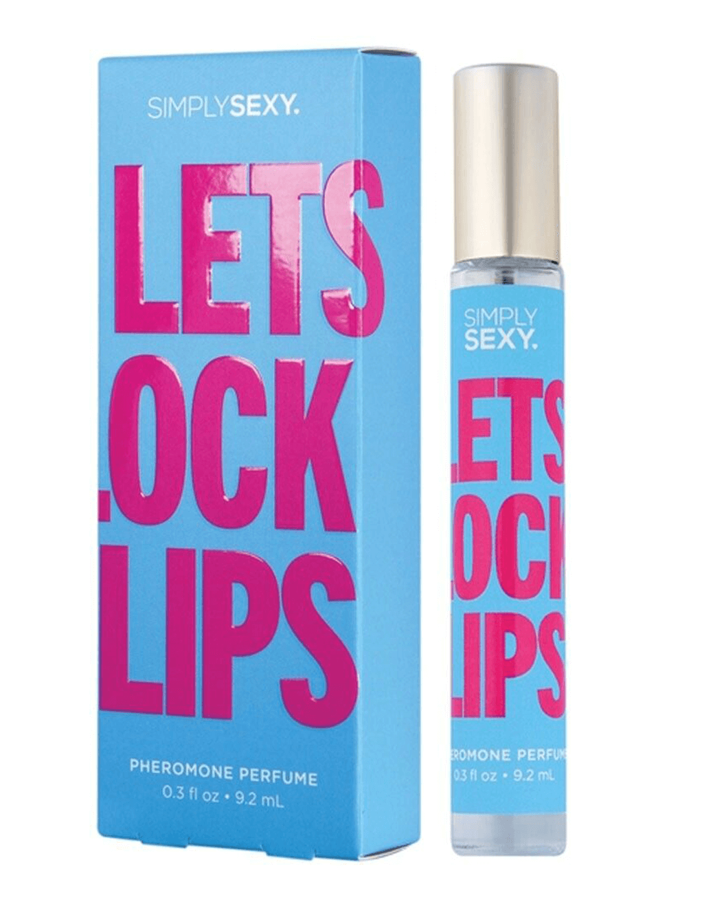 Simply Sexy Let's Lock Lips Pheromone Perfume - Product With Box