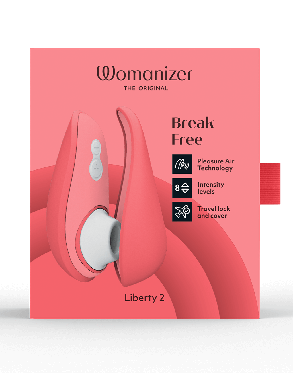 Womanizer Liberty 2 - Vibrant Rose - Box Front