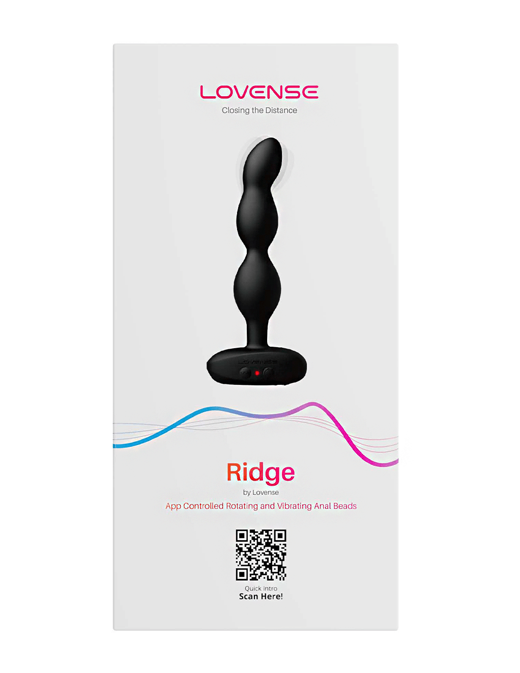Lovense Ridge - Black - Box Front