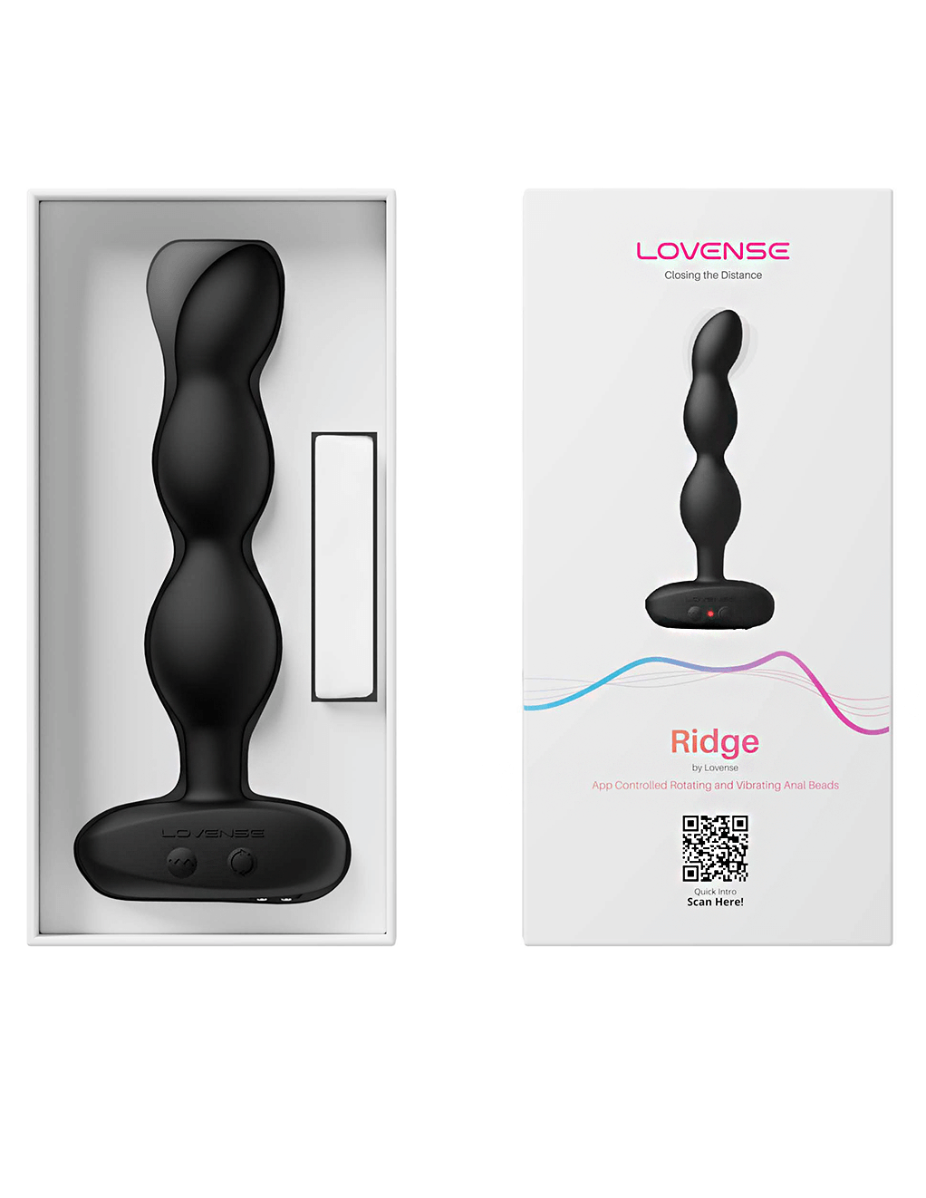 Lovense Ridge - Black - Product In Box