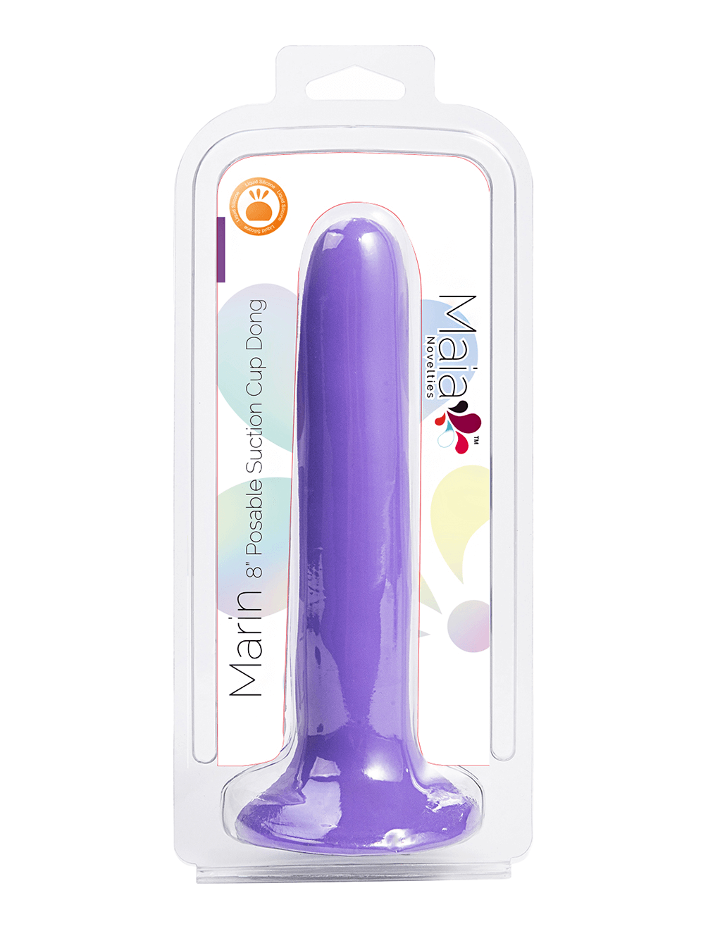 Maia Marin Posable Dildo - Purple - Package