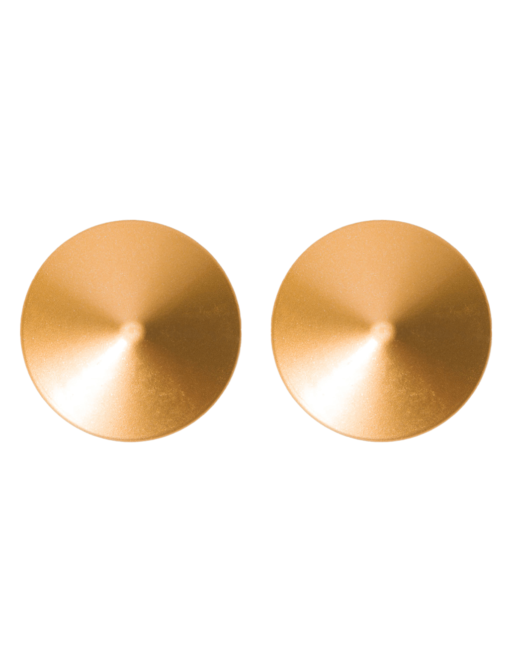 House Of Desire Metal Cone Pasties - Gold