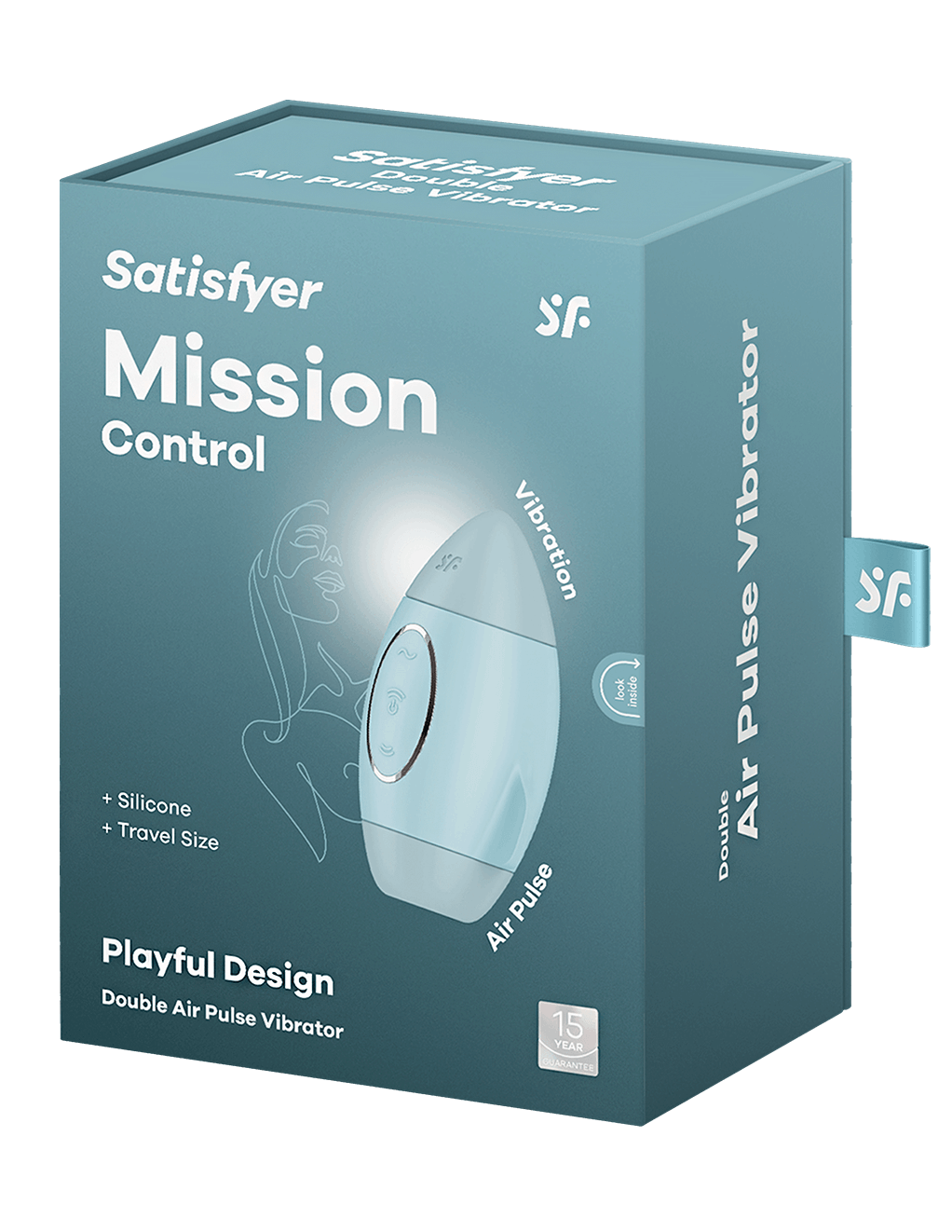 Satisfyer Mission Control - Blue - Box