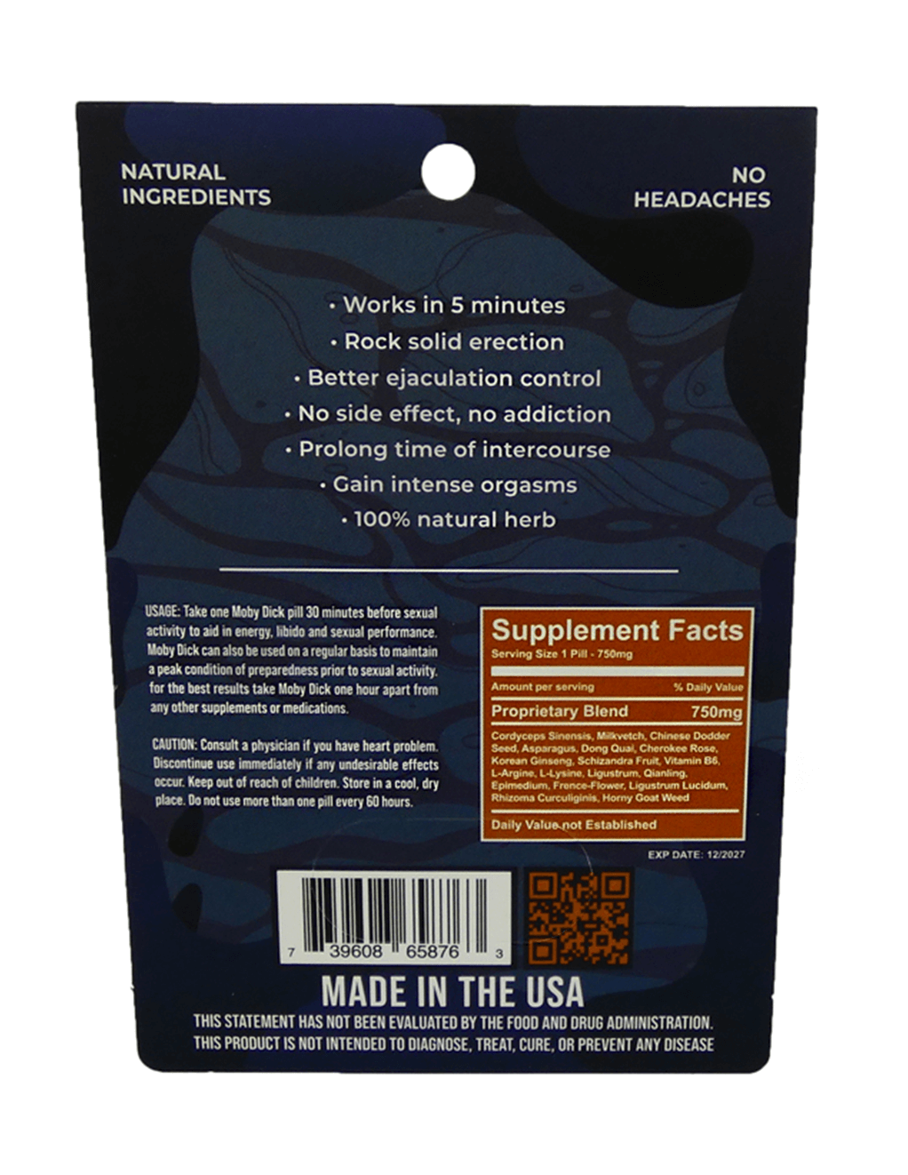 Moby Dick 1ct - Back