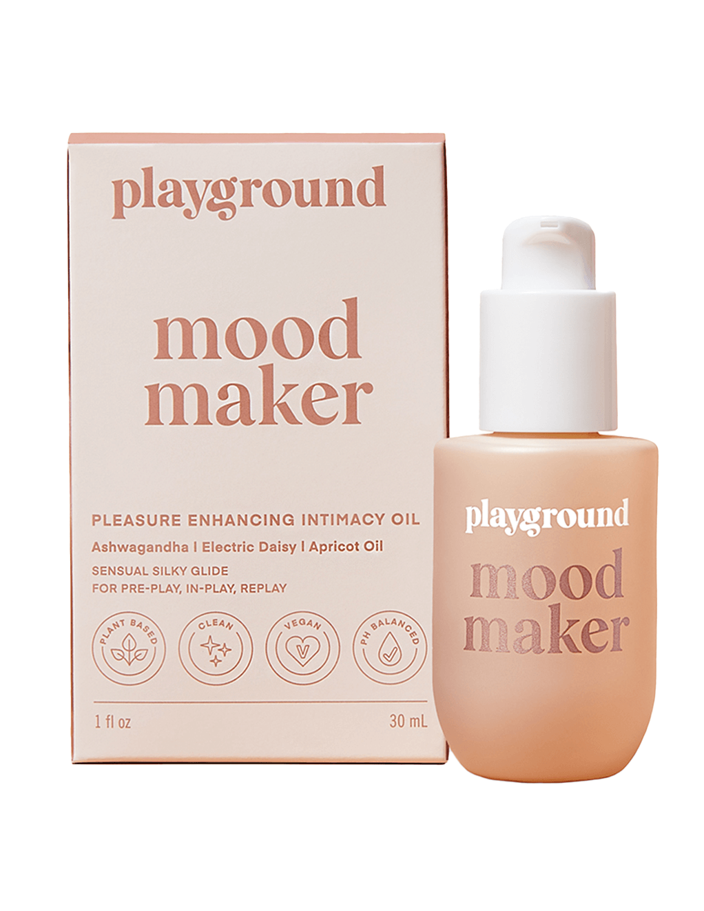 Playground Mood Maker Intimacy Oil - Product w/Box