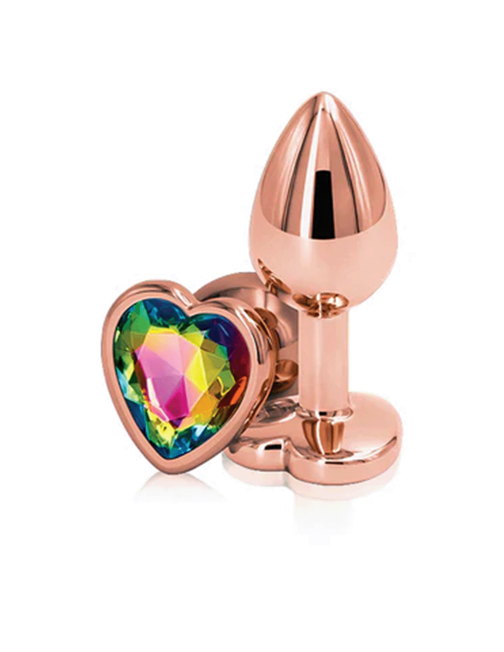 Rear Assets Metal Heart Plug