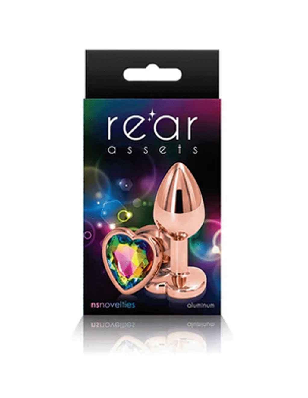 Rear Assets Metal Heart Plug