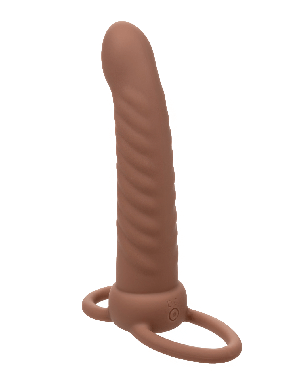 Performance Maxx Rechargeable Ribbed Dual Penetrator - Chocolate