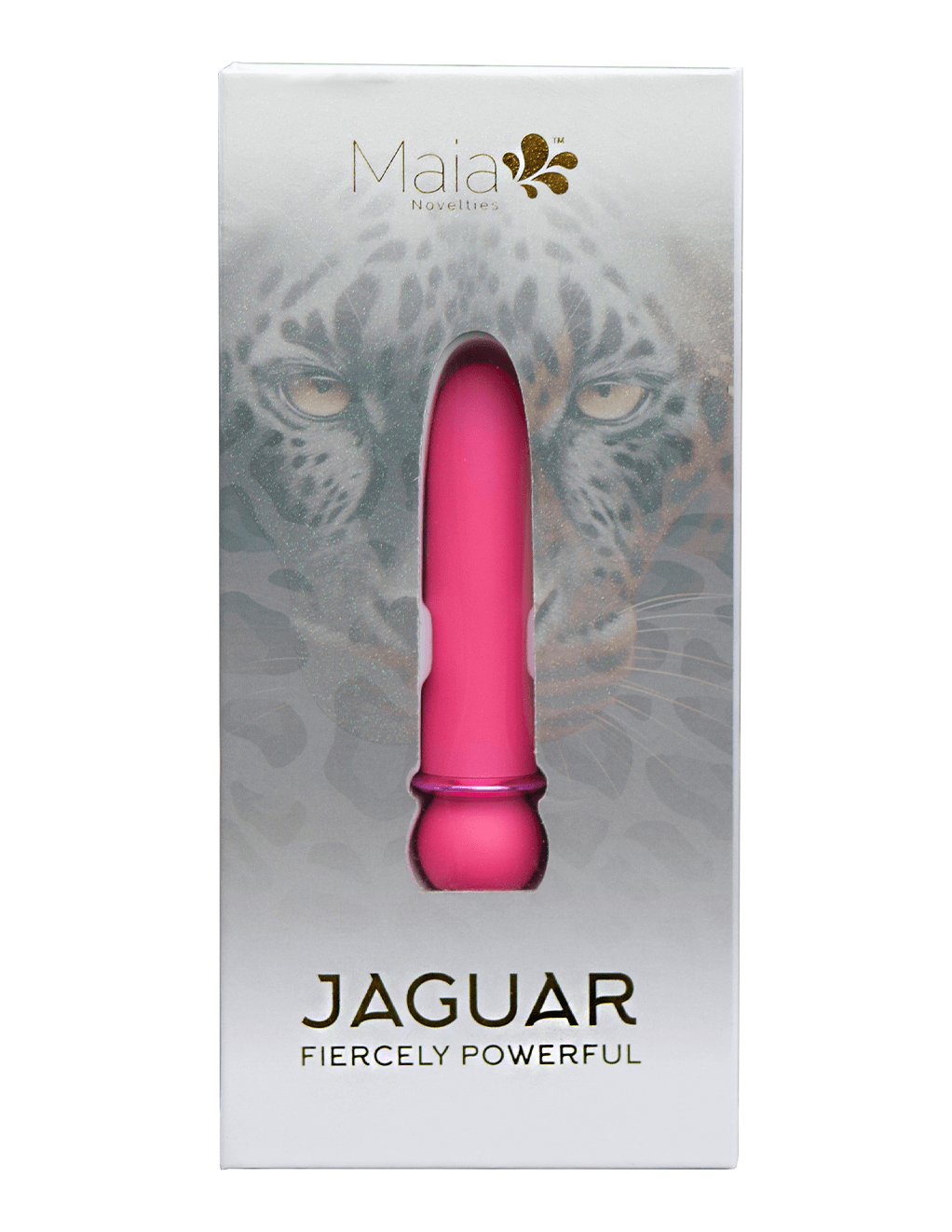 Maia Jaguar Rechargeable Bullet - Pink - Box