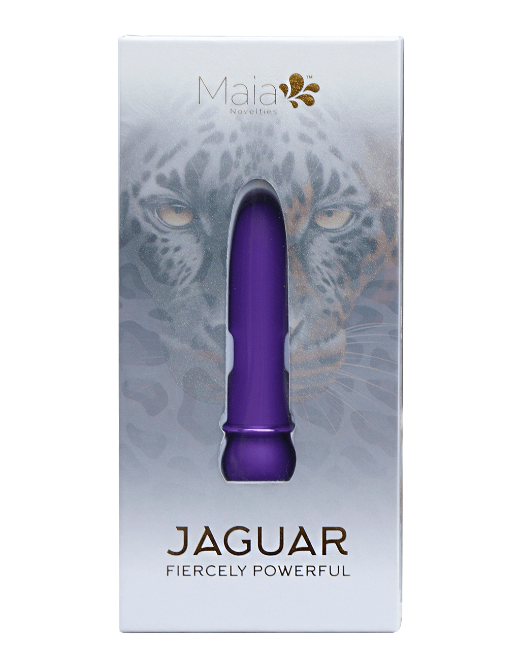 Maia Jaguar Rechargeable Bullet - Purple - Box