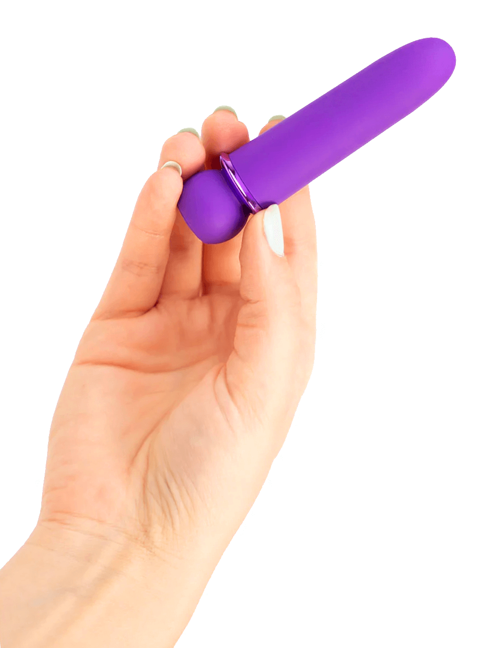 Maia Jaguar Rechargeable Bullet - Purple - In Hand