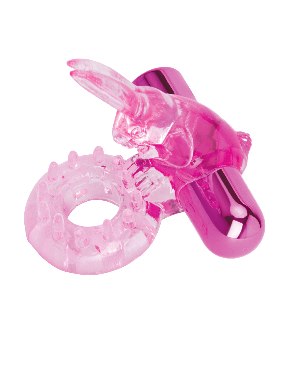 Bodywand Rechargeable Rabbit Ring - Pink - Alt