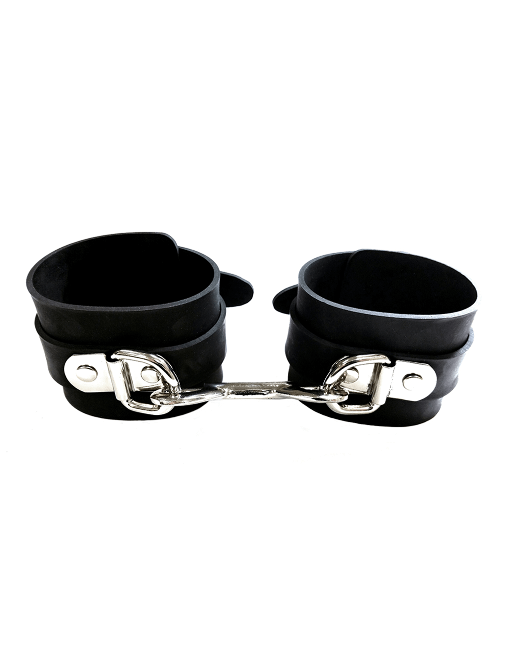 Rouge Rubber Ankle Cuffs - Black - Main