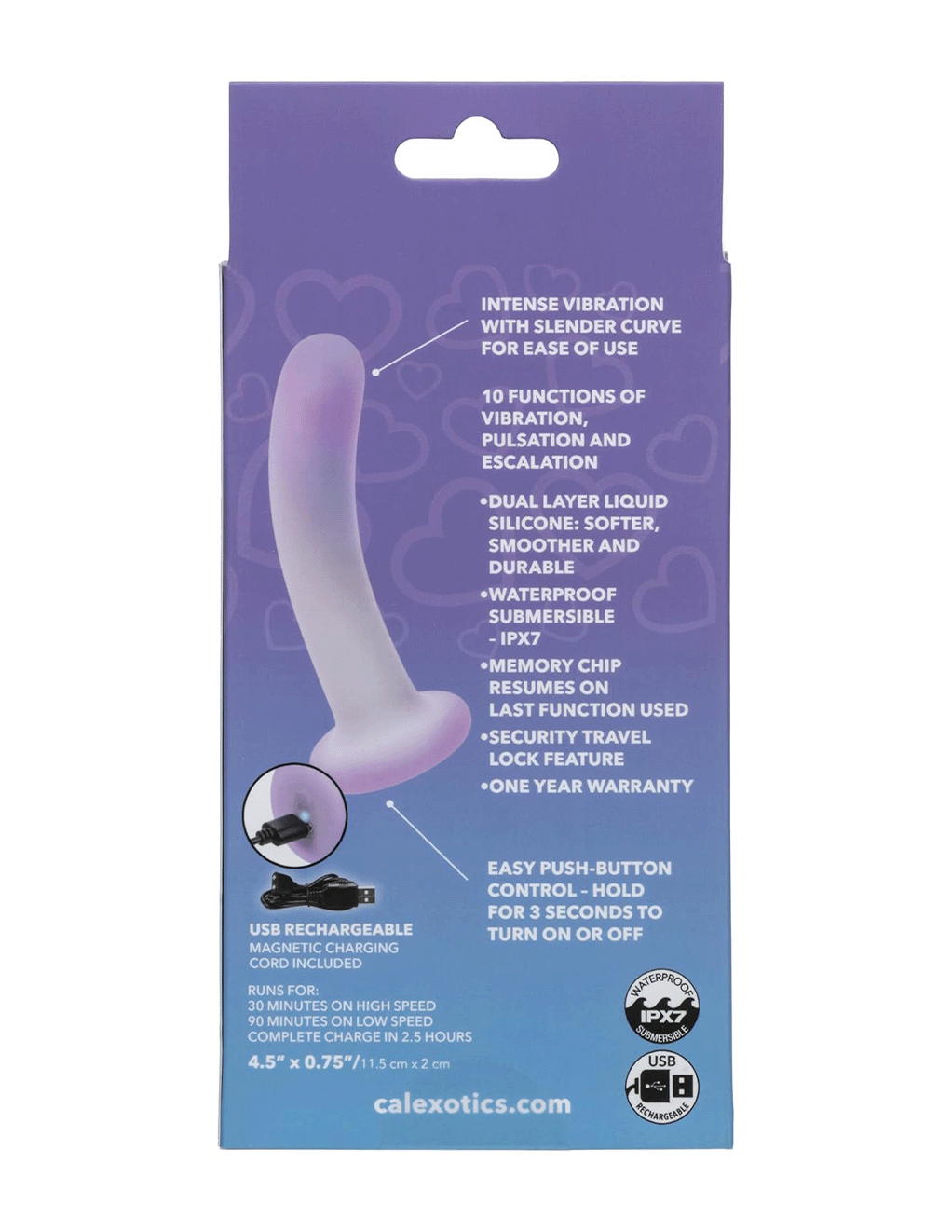 Lavender Haze Slender Curved Probe